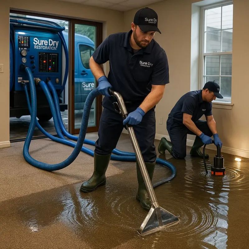Water Extraction and Removal process in Smith County, TN